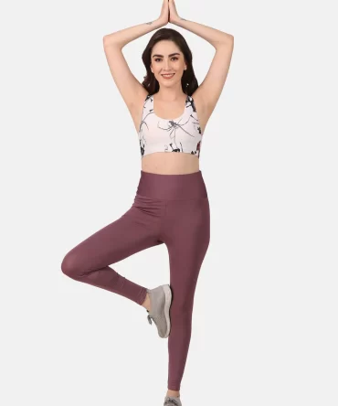 ACTIVEWEAR GREY HIGH WAIST TIGHT FOR WOMEN