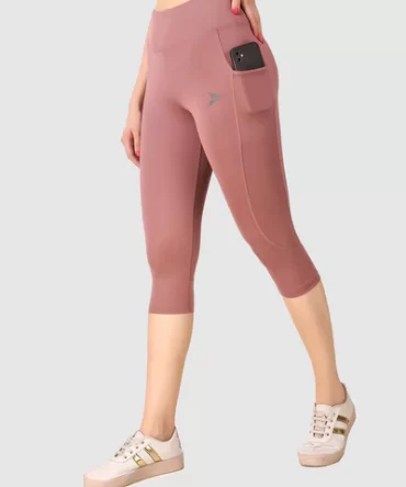 VIOLET CAPRI FOR WOMEN WITH MOBILE POCKETS